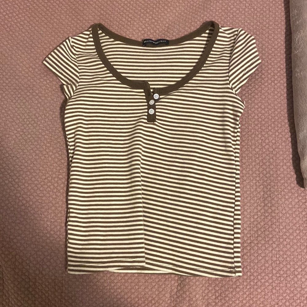 Striped Brandy Melville Tee
